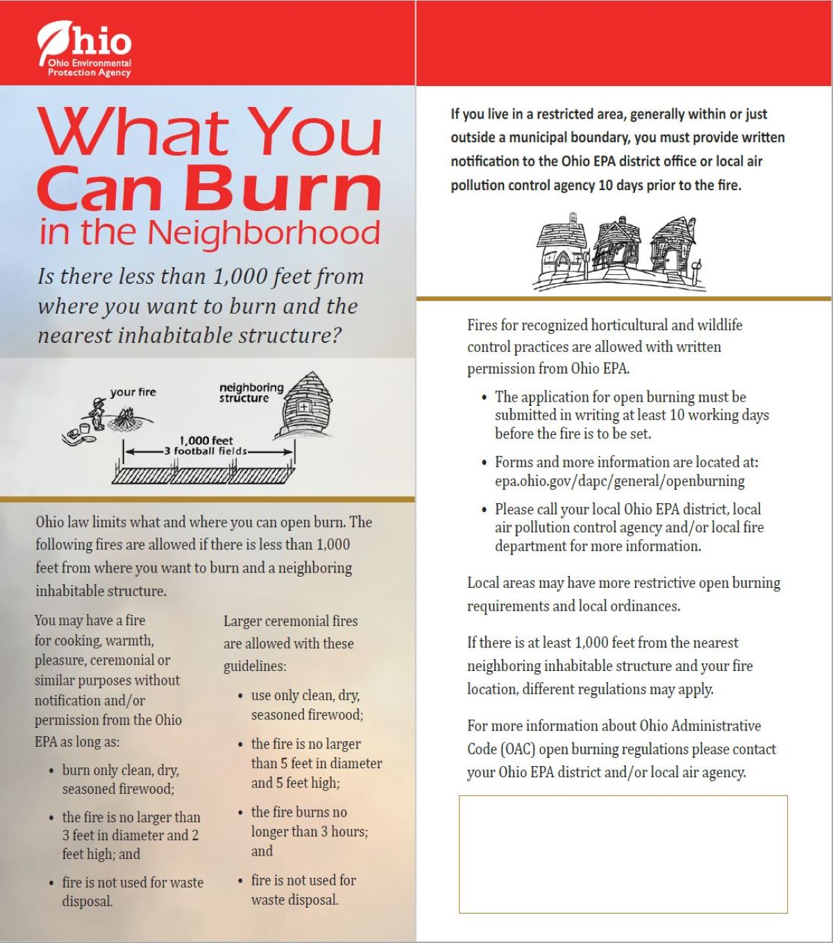 open burn epa